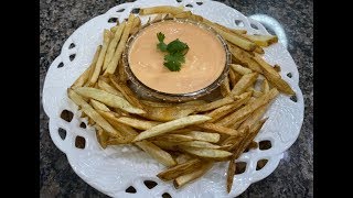 Papas Fritas con Aderezo Fry Sauce [upl. by Hibbitts]