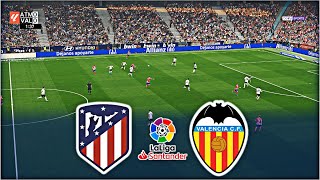 ATLETICO MADRID vs VALENCIA  LA LIGA 202425 [upl. by Ayahc]