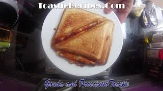 Gouda and Prosciutto Toastie Recipe [upl. by Onimod]