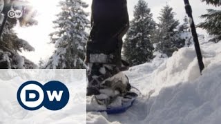 Schneeschuhwandern in den Bayerischen Alpen  Euromaxx  Schneetreiben [upl. by Bohlin]