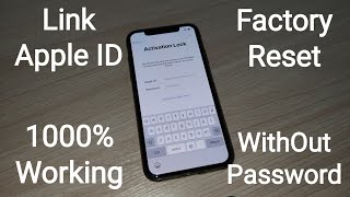 Unlock iCloud Any iPhone iOS Remove Activation Lock Forgotten Apple ID amp Password Factory Reset [upl. by Mckeon]