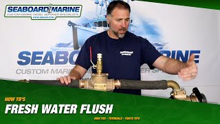 How To Fresh Water Flushing Setups and Procedures [upl. by Neerahs]