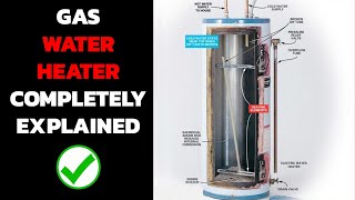 How a Gas Water Heater Works ✔ [upl. by Ykroc]