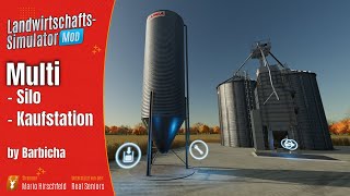 LS22 Modvorstellung  Multifrucht Silo  Multifrucht Kaufstation  LS22 Mods [upl. by Cordey]