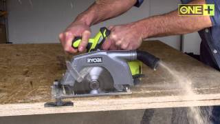 Ryobi 18V ONE Circular Saw  R18CS [upl. by Marceau]