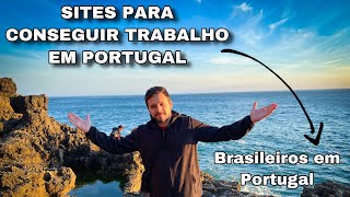 SITES PARA ENCONTRAR EMPREGO EM PORTUGAL 🇵🇹 [upl. by Kcirdorb]