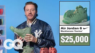 Macklemore Shows Off His Sneaker Collection  GQ [upl. by Dewar]