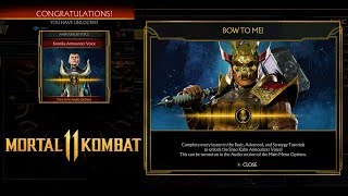 Mortal Kombat 11  How to Unlock and Install Kronika amp Shao Kahn Announcer Voices [upl. by Trill766]