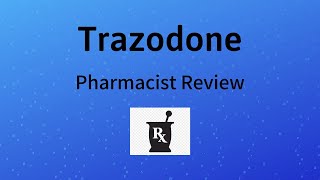 Trazodone Review  Trazodone Side Effects Black Box Warning Counseling Tips [upl. by Akcired]