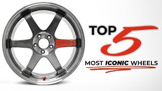 Top 5 Most Iconic Aftermarket Wheels [upl. by Ahseital]