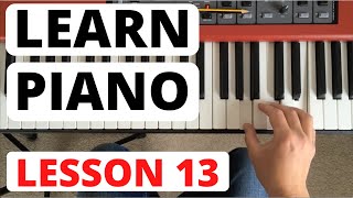 How To Play Piano for Beginners Lesson 13  24 Time And Semiquavers 16th Notes [upl. by Aniale]