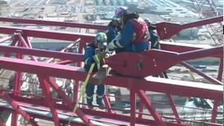 Dismantling the Worlds Largest Tower Crane [upl. by Nottus706]