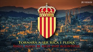 Anthem of Catalonia CAEN lyrics  Himne nacional de Catalunya [upl. by Raina]