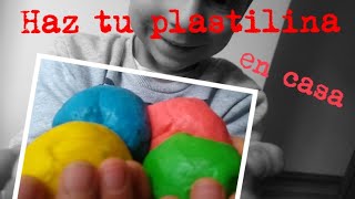 Como hacer PLASTILINA CASERA RÁPIDA Y FACIL  DIY  RECETA [upl. by Ameekahs57]