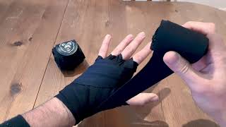 How to Wrap Your Hands For Boxing Better Method [upl. by Apfelstadt]