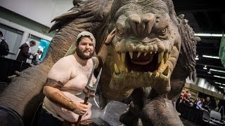 Making a LifeSize Rancor from Star Wars [upl. by Annahoj]