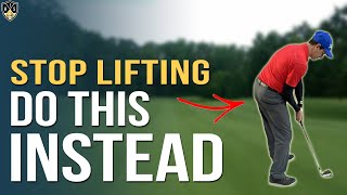 How To Stop Lifting Up In Golf Downswing ➜ More Consistency [upl. by Emmalee]