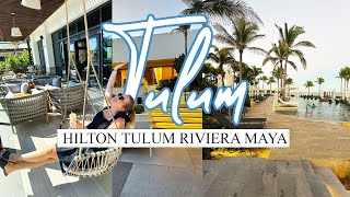 Hilton Tulum Riviera Maya Resort Tour  Tulum Mexico [upl. by Hildy]