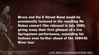 Bruce Springsteen quotThe Riverquot No Nukes Concert Sept 2122 1979 [upl. by Laddy]