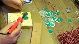 How to solder a Piezo Pickup [upl. by Bolan]