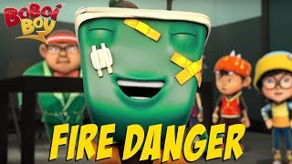 BoBoiBoy English S3EP16  Fire Danger [upl. by Saibot]