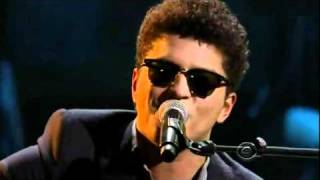 Bruno Mars Just The Way You Are  Live Grammy Nominations Concert 2011 [upl. by Elidad688]