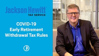 Tax Rules For Early Retirement Withdrawal During COVID19 [upl. by Nutter171]