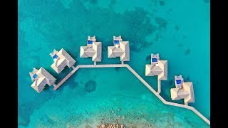 Chairman Overwater Bungalows  Experience upscale luxury [upl. by Lahcar]