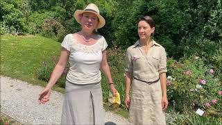 2 Wildrosen  Die Namen der Rosen Spaziergänge über den Rosenhügel im Park von Schloss Eggenberg [upl. by Mika]