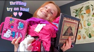 EXTREME Thrifting Try On Haul [upl. by Magen834]