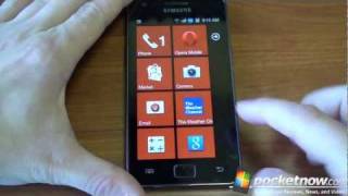 Make Your Android Look Like Windows Phone 7  Pocketnow [upl. by Eenej97]