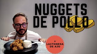 NUGGETS DE POLLO  LACTONESA DE AJO  TIPS DE SEGURIDAD E HIGIENE [upl. by Jacobine621]