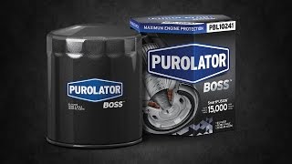 The Next Generation of Oil Filtration – PurolatorBOSS™ Oil Filters [upl. by Jamison]