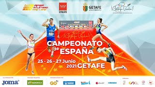 VIERNES TARDE  Campeonato España atletismo 2021 [upl. by Mcintyre]