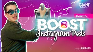 How To Boost An Instagram Post [upl. by Abisia]