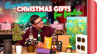 Reviewing Christmas Gifts For Foodies  Sorted Food [upl. by Enyedy]