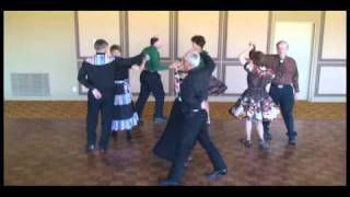 Video Square Dance Lessons  Mainstream Lesson 1C [upl. by Ahsitak392]