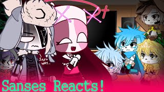 Sans Aus Reacts To Amazing Sarvente’s MidFight Masses  Friday Night Funkin  Part 1 [upl. by Anovahs926]