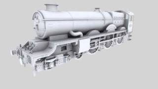 GWR King Class Animation [upl. by Va]