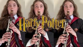 Harry Potter Medley Clarinet Cover [upl. by Emilio]