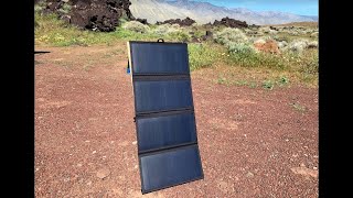 BIG BLUE 28 WATT SOLAR CHARGER ONE YEAR REVIEW [upl. by Fabrianne]