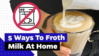 How To Froth Milk At Home Best Milk Frothers Review [upl. by Hnad219]