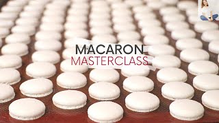 Masterclass How To Make Perfect Macarons At Home  Italian Method [upl. by Brig]