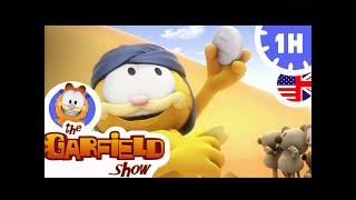 THE GARFIELD SHOW  1 Hour  New Compilation 10 [upl. by Llenyl]