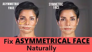 You Can FIX ASYMMETRICAL FACE NATURALLY by making these 5 CHANGES [upl. by Gorlin]