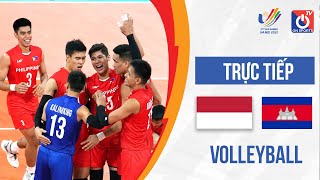 🔴LIVE Indonesia  Cambodia l Mens Volleyball  SEA Games 31 [upl. by Shafer137]