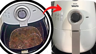 Fritadeira AirFryer Philips Walita Como Limpar [upl. by Brittany297]