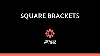 Square Brackets  Integrating Quotations [upl. by Chladek776]