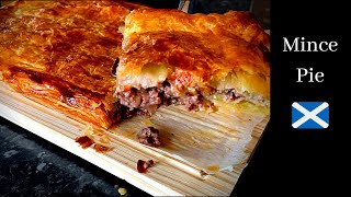 Mince amp Onion Pie  Minced beef slice sheet pie  School dinner recipe [upl. by Ignatius]