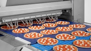 Automatic Pizza Processing Machines 🍕 How Its Made Inside Factory [upl. by Yesak540]